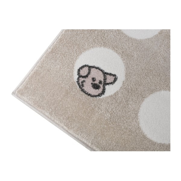 Béžový koberec Mazzini Sofas Puppy, 120 × 170 cm-image-1