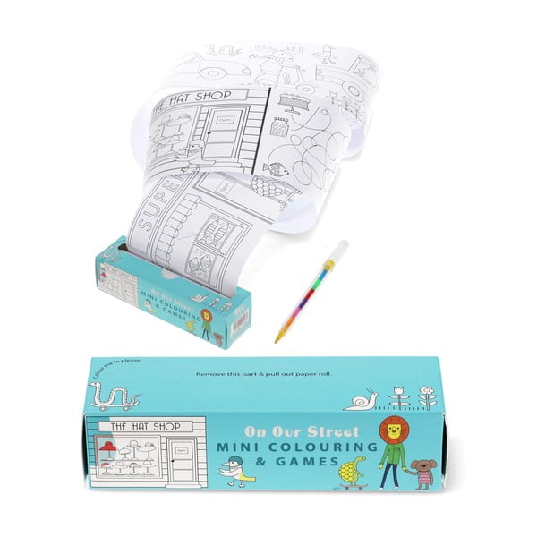 Omaľovánky On Our Street – Rex London