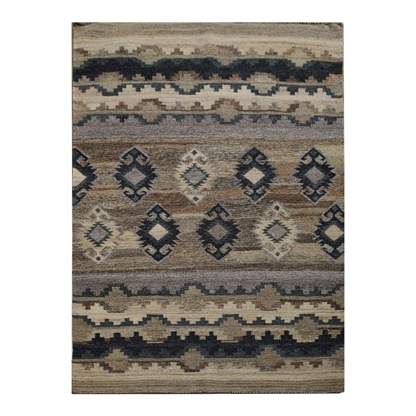 Ručne tkaný koberec Bakero Kilim Natural 34, 240 x 155 cm
