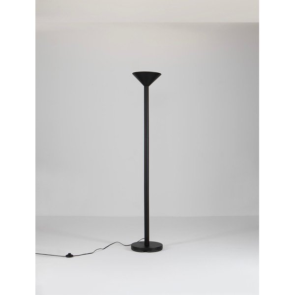 Matne čierna kovová stojacia lampa (výška  165 cm) Tazu – Nova Luce-image-3