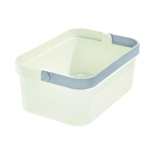Biely úložný košík iDesign Eco Tote