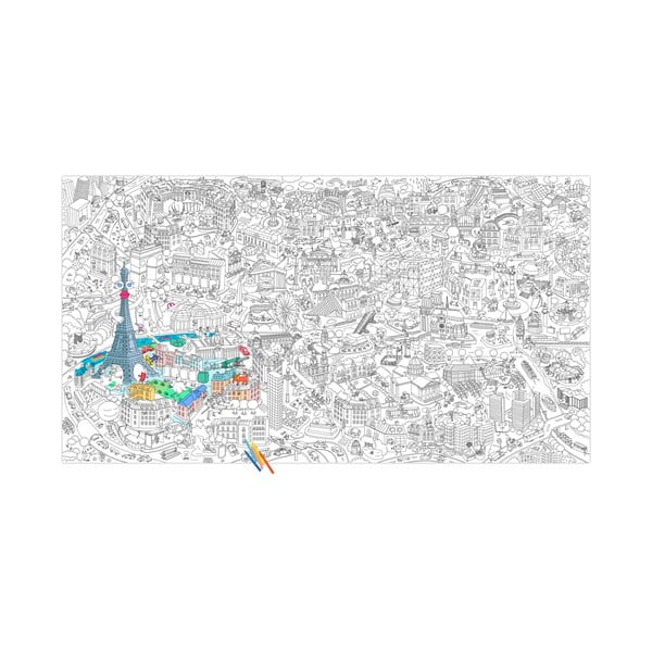 Maľovanka OMY Paris XXL (180x100 cm)-image-2