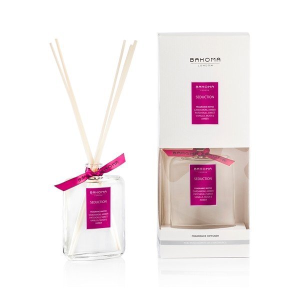 Vonný difuzér Bahoma White, vôňa zvádzania, 100 ml