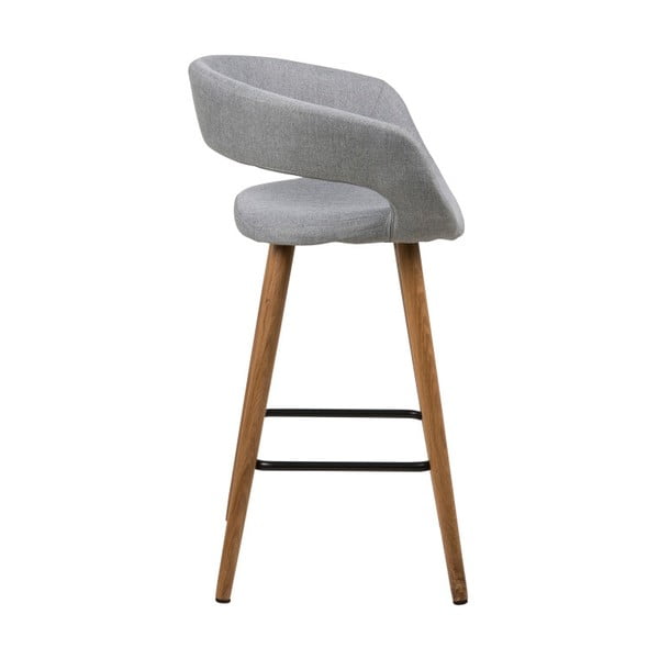 Súprava 2 sivých barových stoličiek Gill – Actona-image-4