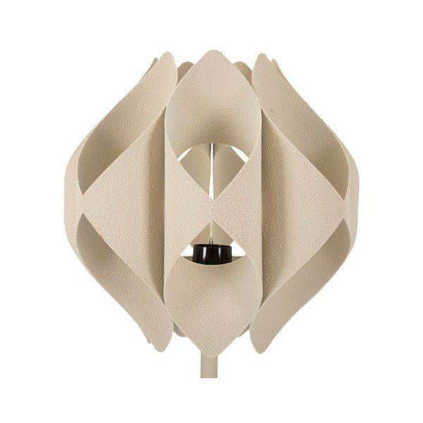 Béžová stolová lampa s kovovým tienidlom (výška  57 cm) Space – Mauro Ferretti-image-2