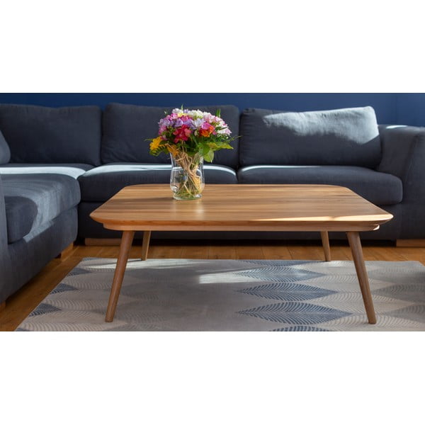 Konferenčný stolík z jaseňového dreva Ragaba Contrast Tetra, 110 x 110cm-image-3