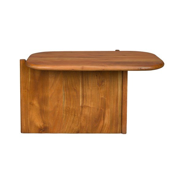 Konferenčný stolík z masívu akácie v prírodnej farbe 50x75 cm Feller – Dutchbone-image-4