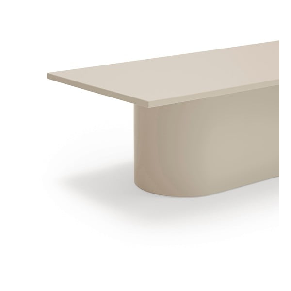 Krémovobiely konferenčný stolík 50x111 cm Totem – Teulat-image-3