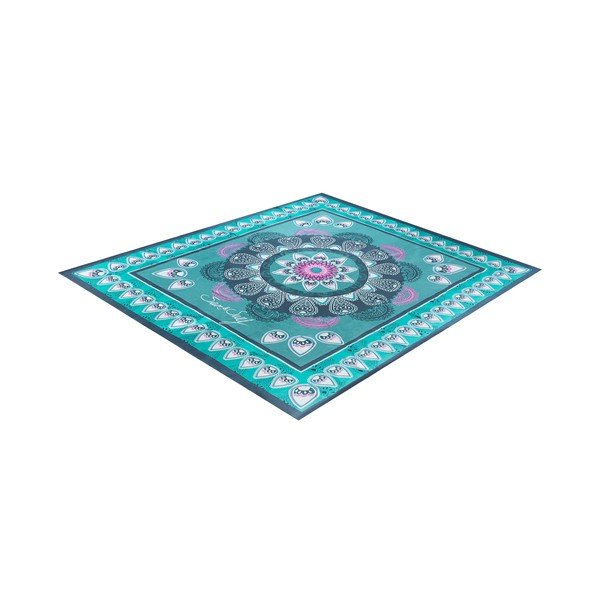 Svetlomodrá plážová deka Sun & Surf Mandala Dino-image-3