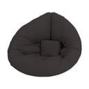 Rozkladacie detské kresielko tmavosivej farby Karup Design Mini Nido Dark Grey