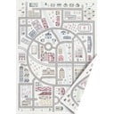 Bílý obojstranný detský koberec Narma Ülejõe, 140 x 200 cm