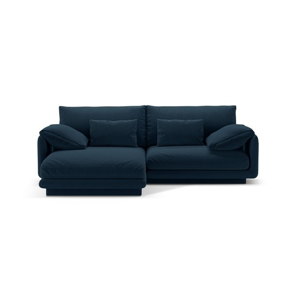 Tmavomodrá rohová pohovka (ľavý roh) Torino – Micadoni Home