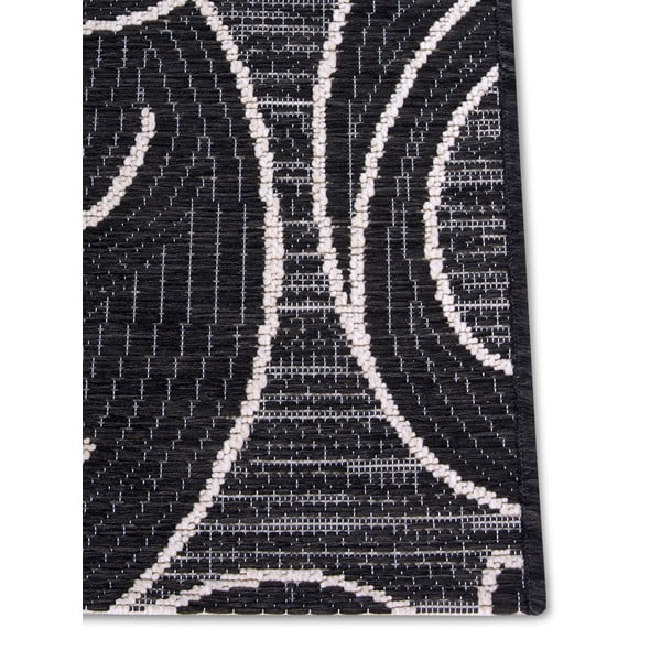 Čierny vonkajší koberec 194x290 cm Elina Black – Hanse Home-image-4
