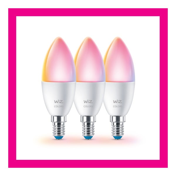 LED žiarovky v súprave 3 ks E14, 5 W – WiZ-image-2