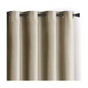 Hnedý/béžový zamatový dimout záves 140x270 cm Eyelets – Restilo