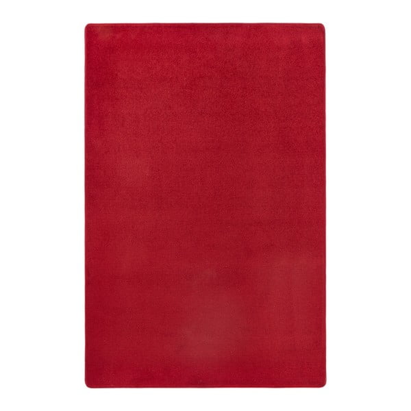 Červený koberec Hanse Home Fancy, 133 × 195 cm