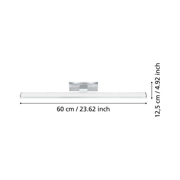 LED nástenné svietidlo v striebornej farbe PANDELLA 1 – EGLO-image-2