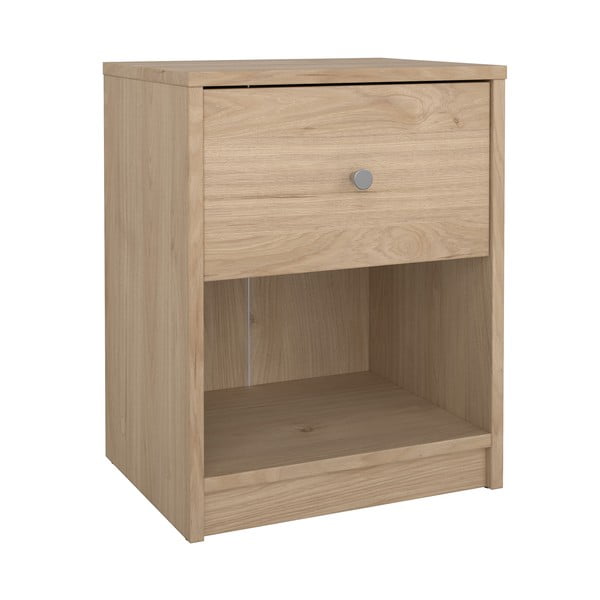 Nočný stolík v dekore duba s poličkami May - Tvilum-image-2