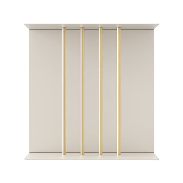 Biela kovová polica Teaser – UMAGE-image-3