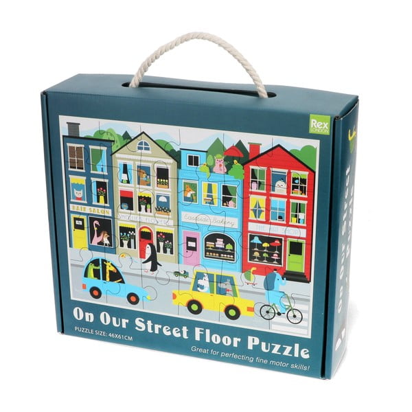 Puzzle (počet dielikov 24) On Our Street – Rex London-image-4