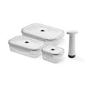 Súprava 3 boxov na potraviny a vákuovej pumpy Compactor Food Saver
