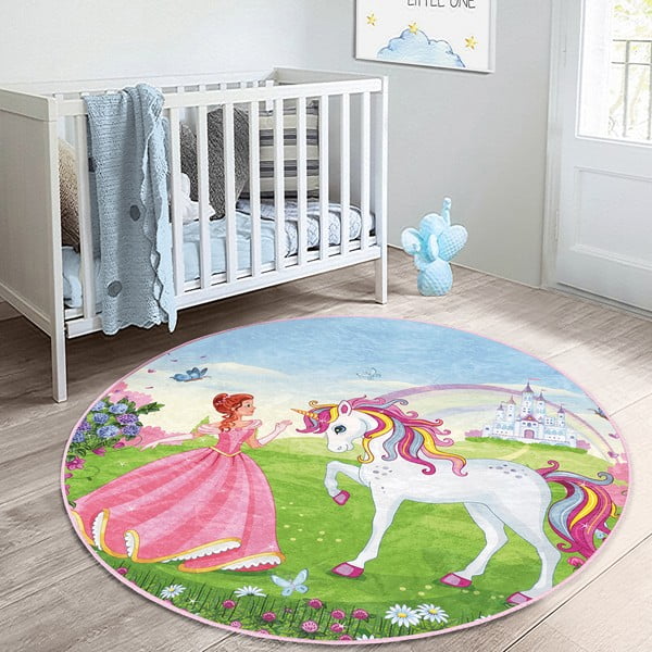 Detský koberec ø 80 cm Comfort – Mila Home-image-4