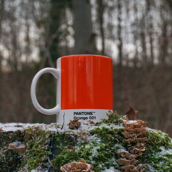 Oranžový porcelánový hrnček 375 ml Orange 021 – Pantone-image-3