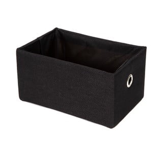 Čierny úložný kôš Compactor Basket Noir