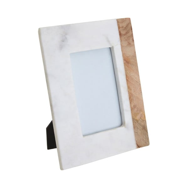 Kamenný rámček v bielo-prírodnej farbe 18x23 cm Sena – Premier Housewares