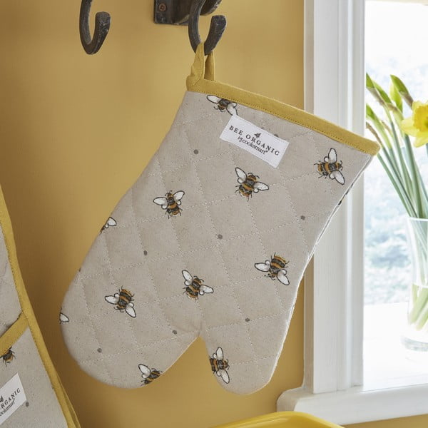 Utierky, zástera a chňapka v súprave 5 ks Bumble Bees – Cooksmart ®-image-3