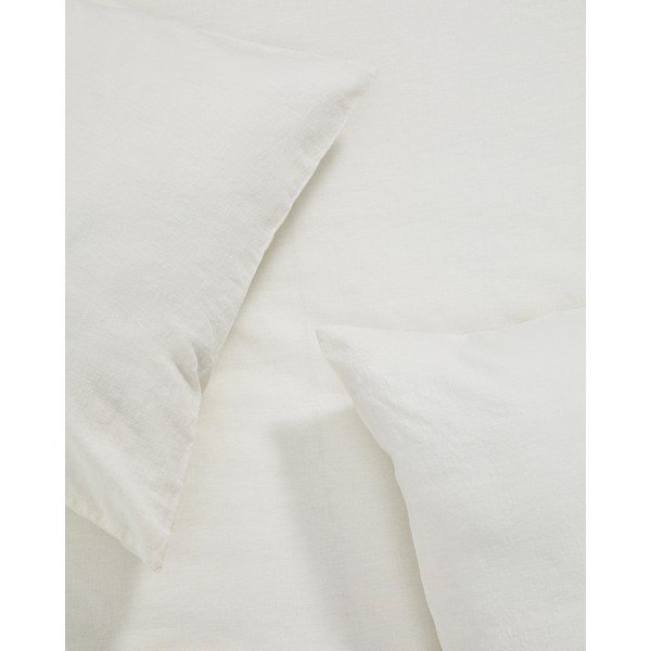 Slonovinové 3-dielne obliečky na dvojlôžko/predĺžené 220x240 cm Simmel – Kave Home-image-4