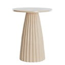 Kovový okrúhly odkladací stolík ø 40 cm Veglia – Light & Living