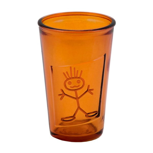 Oranžový pohár Esschert Design Zeus, 0,3 l