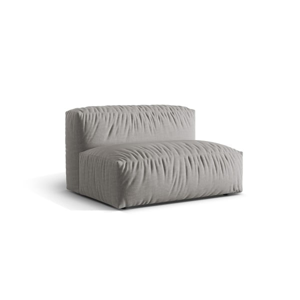 Svetlosivý modul pohovky (stredový diel) Martina – Micadoni Home-image-1