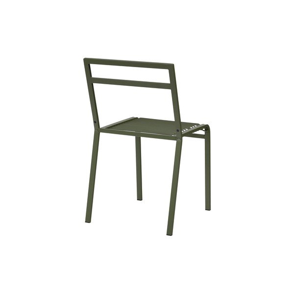 Zelená kovová záhradná stolička Oto – noo.ma-image-2