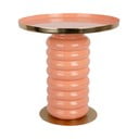 Kovový okrúhly odkladací stolík ø 41 cm Ruby – Leitmotiv