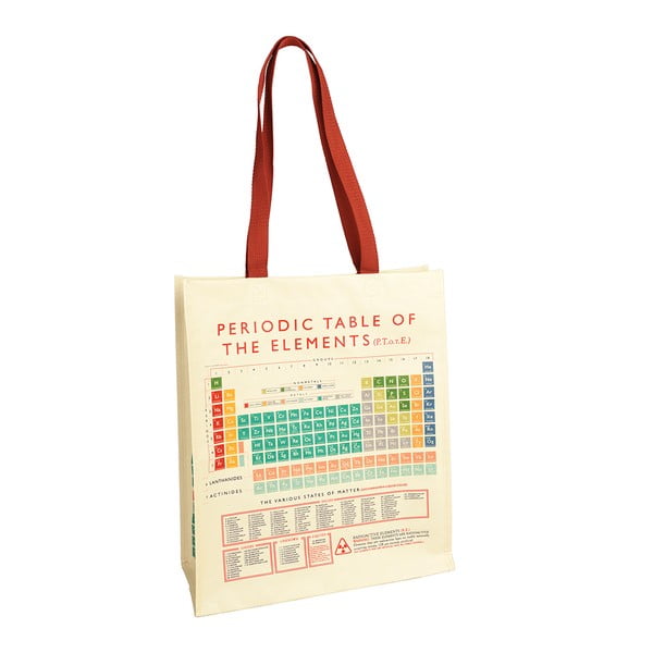 Nákupná taška z recyklovaného papieru Rex London Periodic Table-image-2