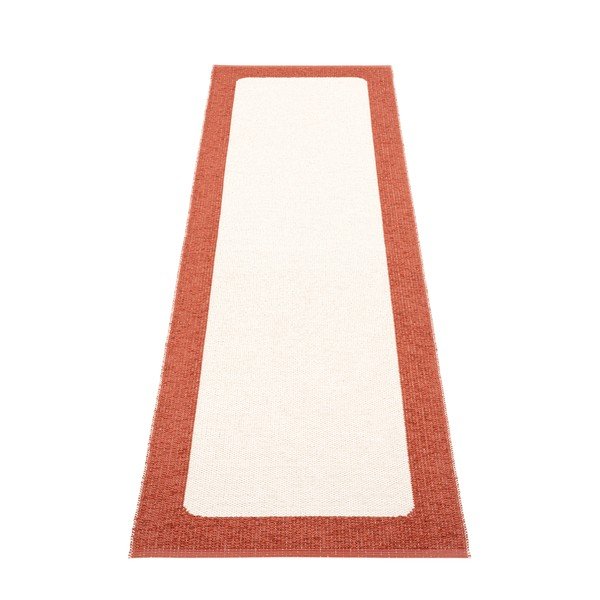 Vnútorný a vonkajší behúň v tehlovo-krémovej farbe 70x240 cm Ilda Brick – Pappelina