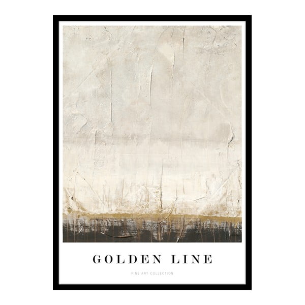 Plagát v ráme 52x72 cm Golden Line – Malerifabrikken