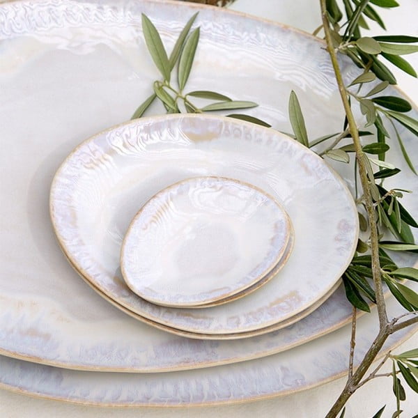 Biely kameninový servírovací podnos Costa Nova Brisa-image-1