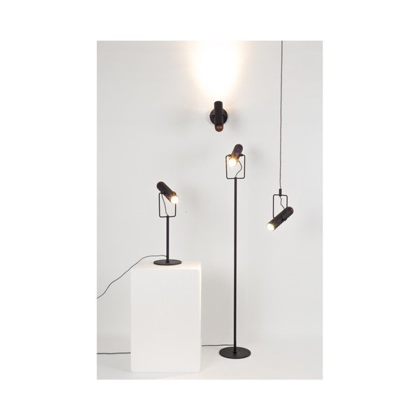 Čierna stojacia lampa Zuiver Marlon-image-2
