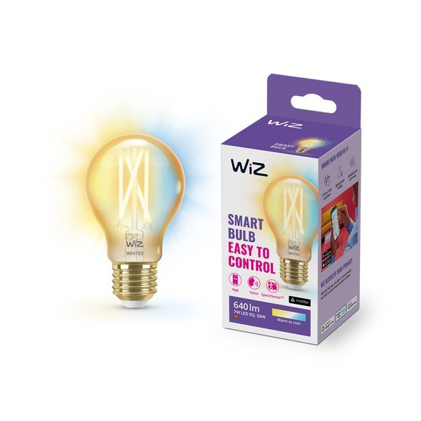 Filamentová smart žiarovka E27, 7 W – WiZ-image-2