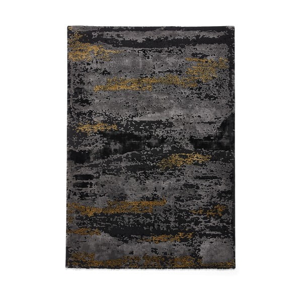 Čierno-zlatý koberec 230x160 cm Craft - Think Rugs