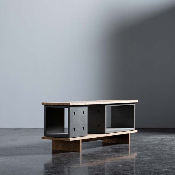 Betónová komoda Lyon Béton Dice, 155 x 58 cm-image-1