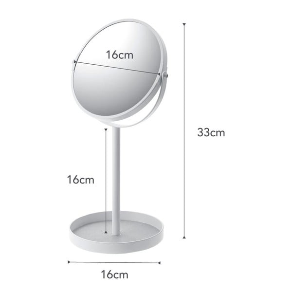 Kozmetické zrkadlo ø 17,5 cm Tower – YAMAZAKI-image-4