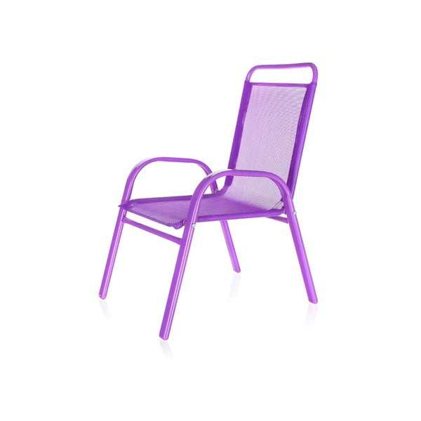Detská záhradná stolička Kids, fialová