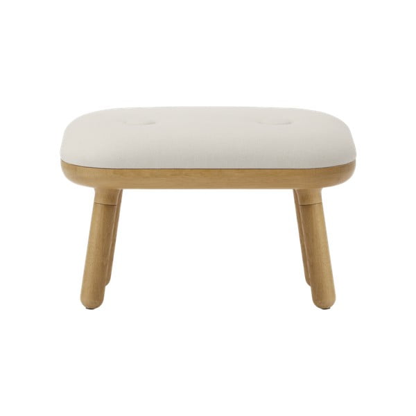 Stolička v bielo-prírodnej farbe Paff Low – UMAGE-image-1