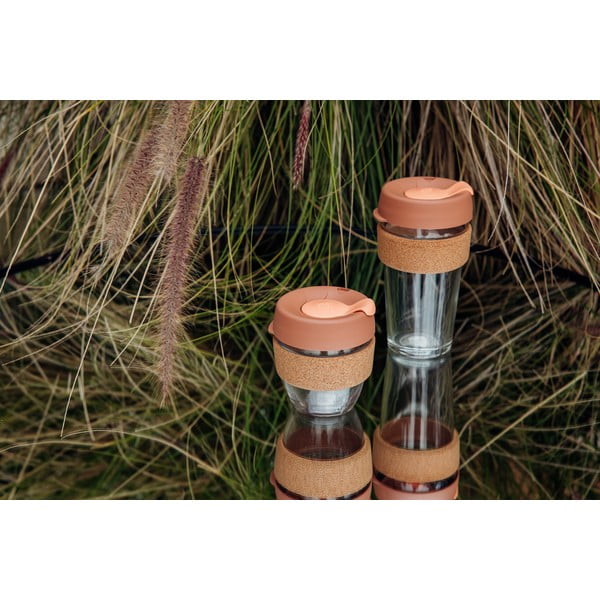 Ružový/hnedý cestovný hrnček 227 ml Brew Frappe S – KeepCup-image-1