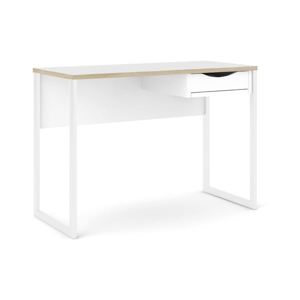 Biely pracovný stôl Tvilum Function Plus, 110 x 48 cm-image-3