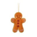 Textilná ručne vyrobená vianočná ozdoba 10 cm Gingerbread – Sass & Belle